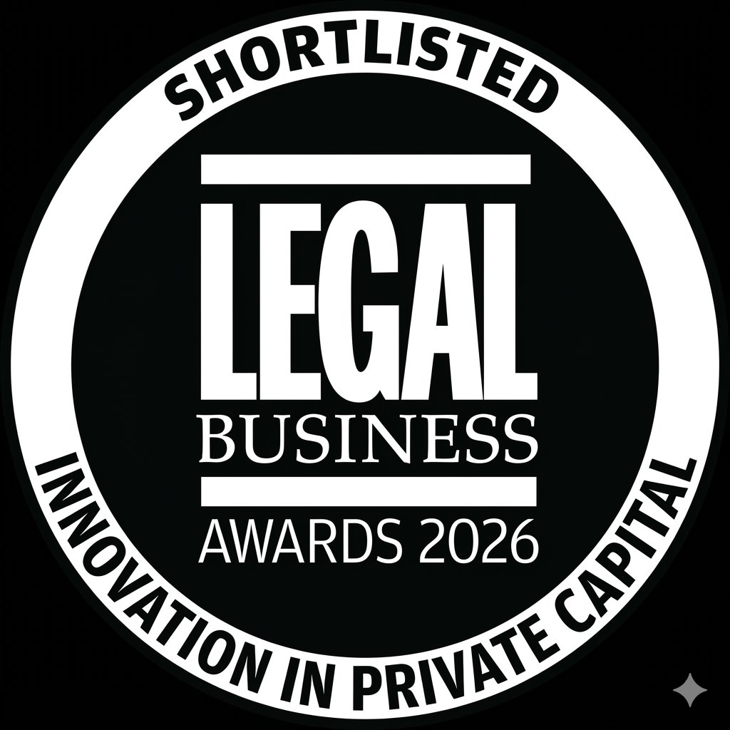 Legal Business Awards 2026 — Shortlisted, Innovation in Private Capital